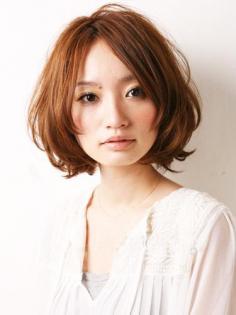 日系女生短发发型 2014新款圆脸显瘦又修颜