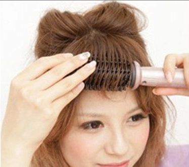2014最新发型 可爱日式蝴蝶结发型